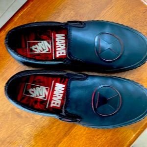 Vans Marvel Black Widow Slip-On Shoes